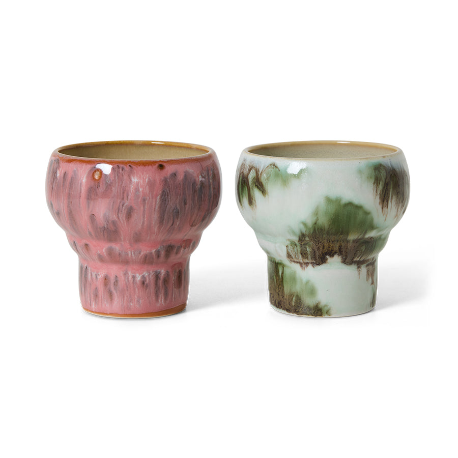 HKLIVING | 70s ceramics | Lungo kaffibollar | Expressions | 2 saman