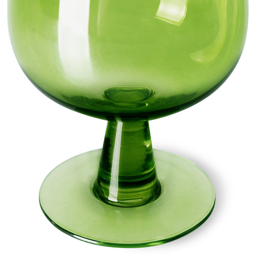 HKLIVING | The emeralds | Glös 4 saman | lág