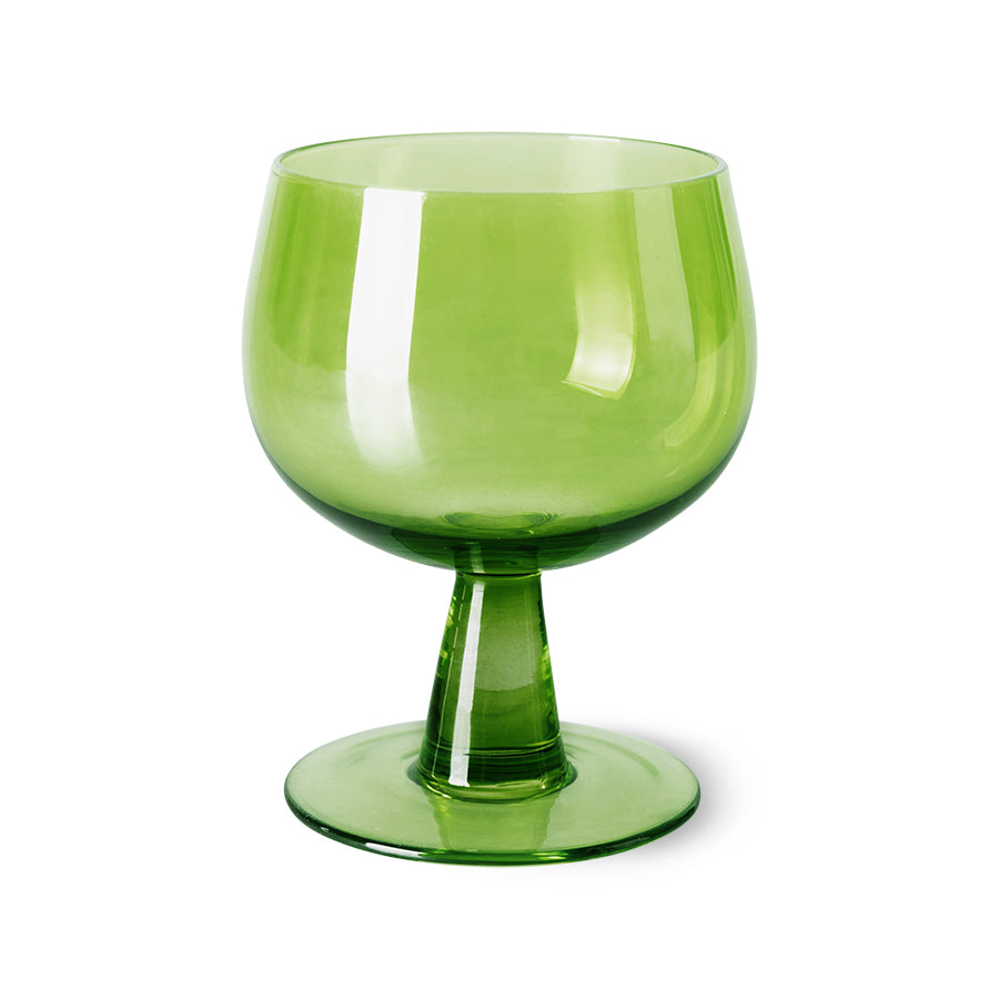 HKLIVING | The emeralds | Glös 4 saman | lág