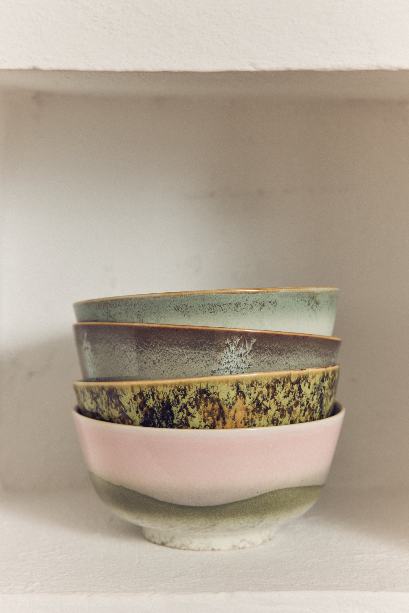 HKLIVING | 70s Ceramics | Ramen Skálar 2 stk | Verge