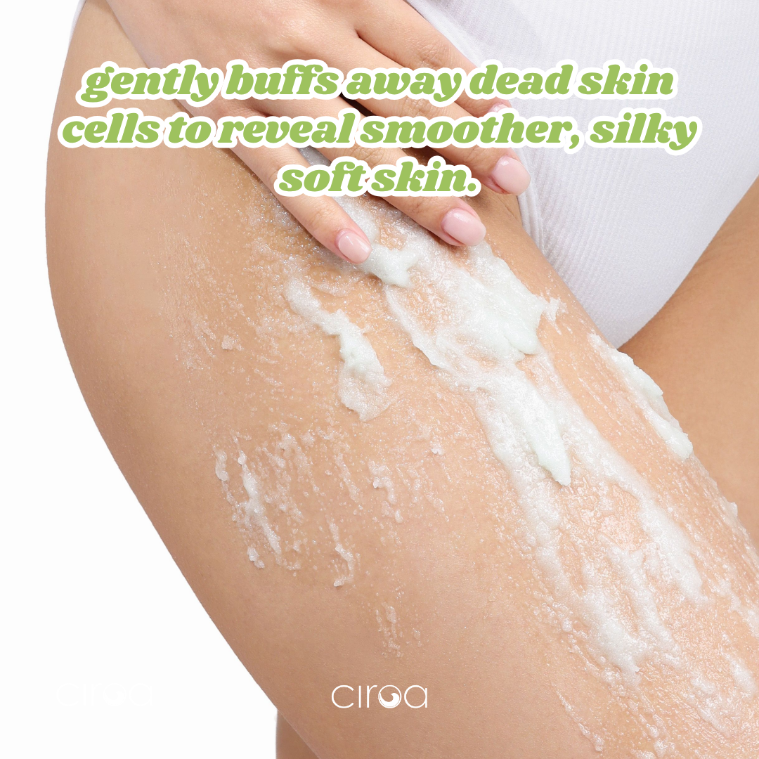 Ciroa Beauty | Líkamsskrúbbur | Græn epli og gúrka | FORSALA | Væntanlegt 20. Des (með fyrirvara) |