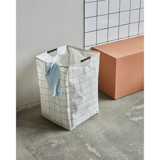 House Doctor | Square | Þvottakarfa m/haldi