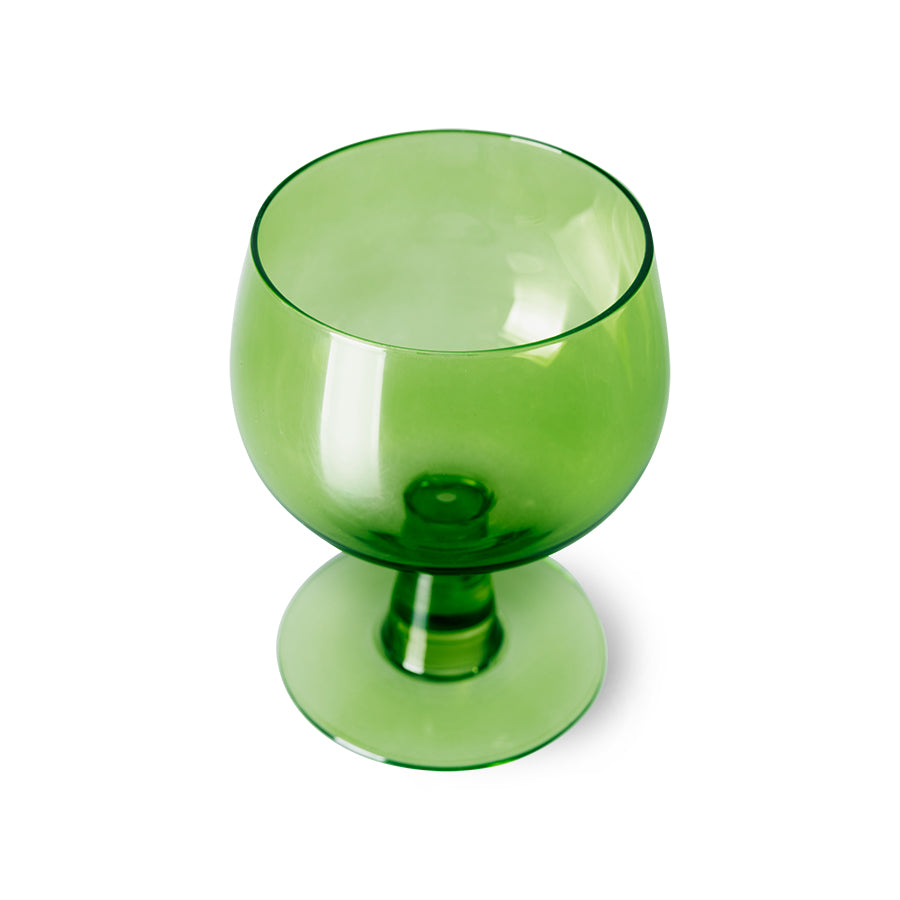 HKLIVING | The emeralds | Glös 4 saman | lág