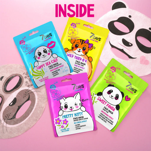 7DAYS | Gjafasett | FUNNY BEAUTY SET PRETTY KITTY