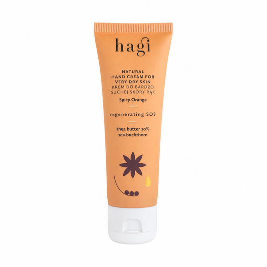HAGI |Náttúrulegt handkrem fyrir mjög þurra húð | Spicy Orange