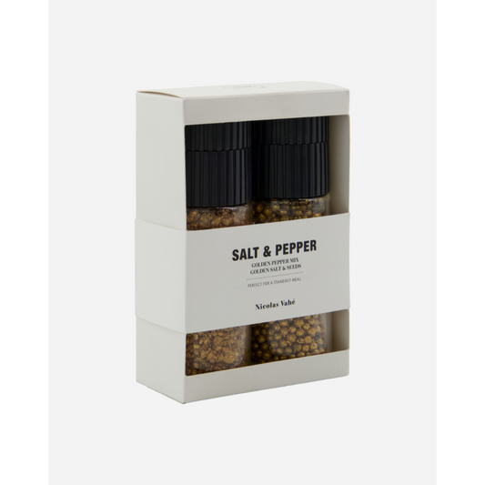 Nicholas Vahé | Gjafasett Gull piparmix&gull salt-seeds