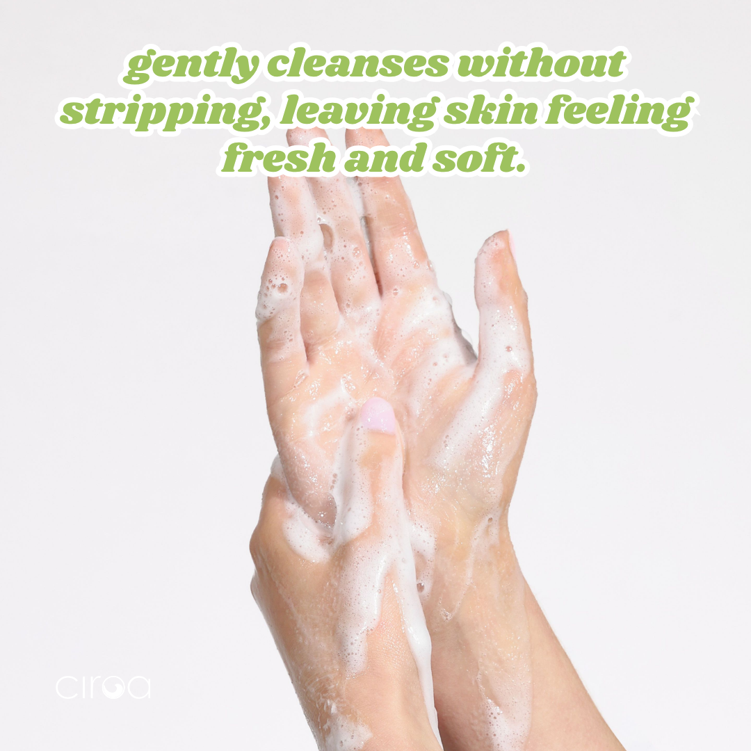 Ciroa Beauty | Sturtugel | Græn epli og gúrka | 500 ml