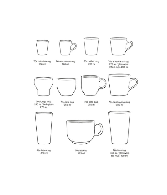 HKLIVING | 70s ceramics | Americano kanna | Night