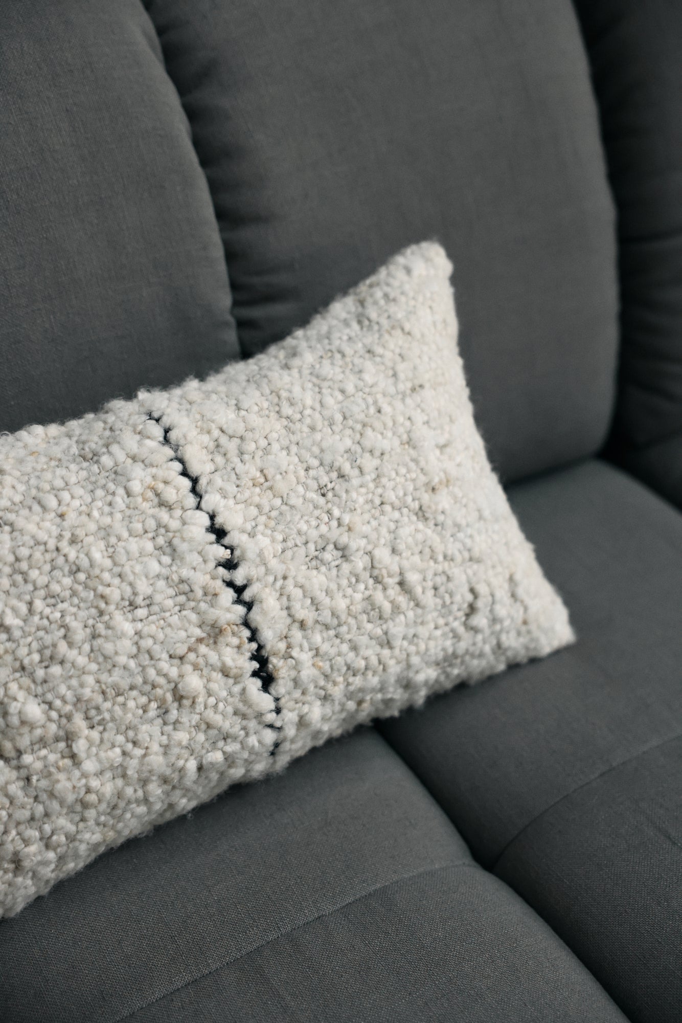HKLIVING| Púði | Natural wool |