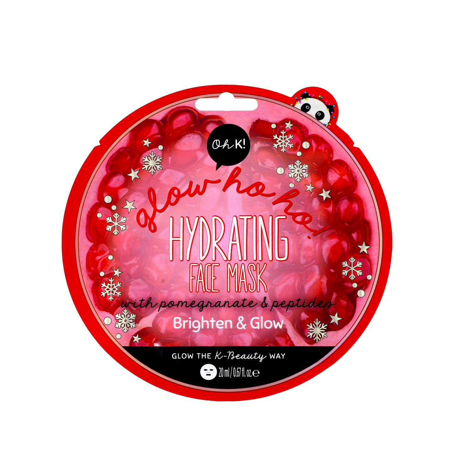 OH K! | ANDLITSMASKI | Glow Ho Ho! Hydrating Face Mask