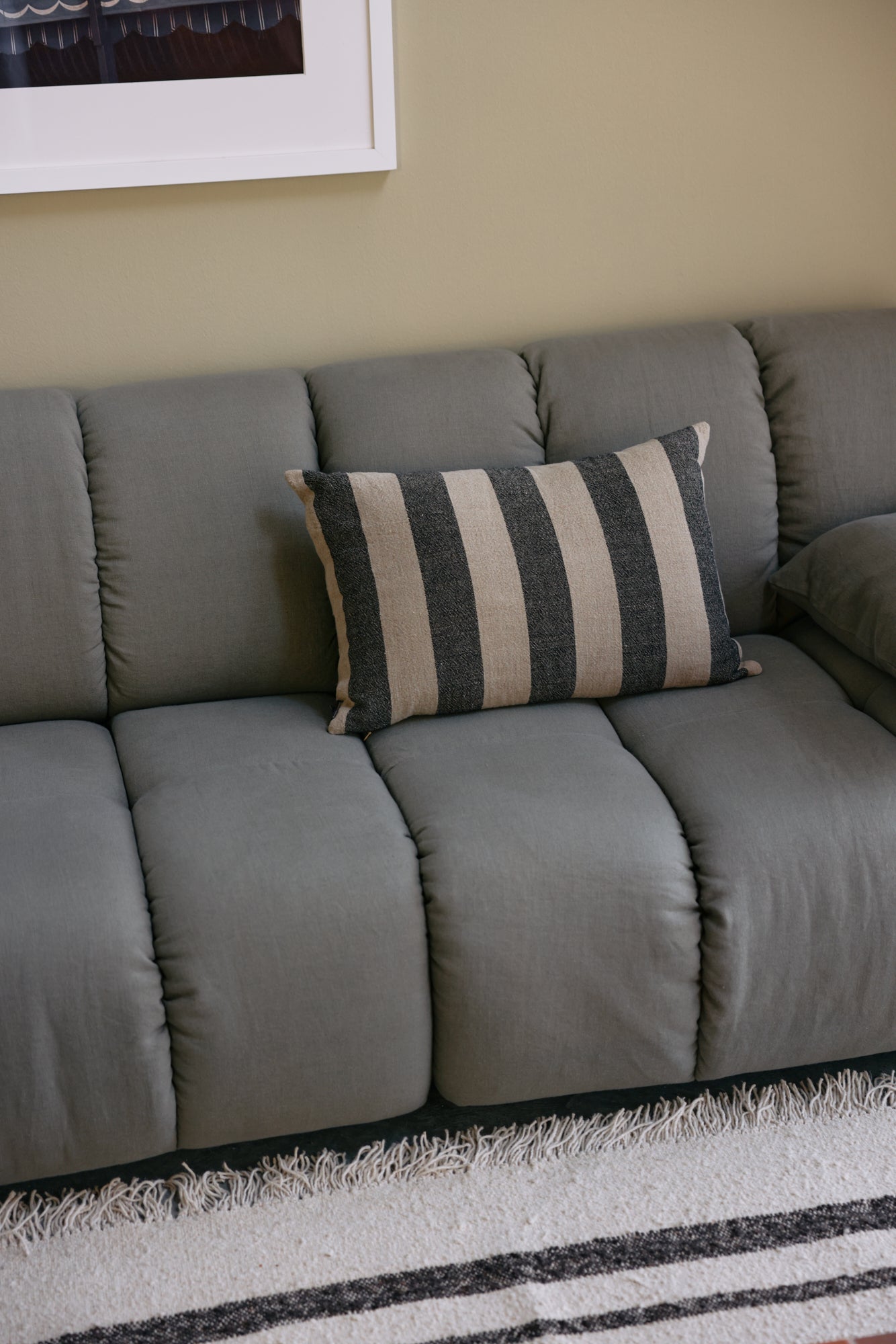 HKLIVING | Bayside linen púði| 60x40