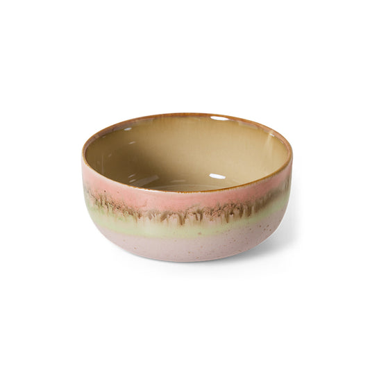 FORSALA | Lendir 29. Maí | HKLIVING | 70s Ceramics | Skál | Glaze