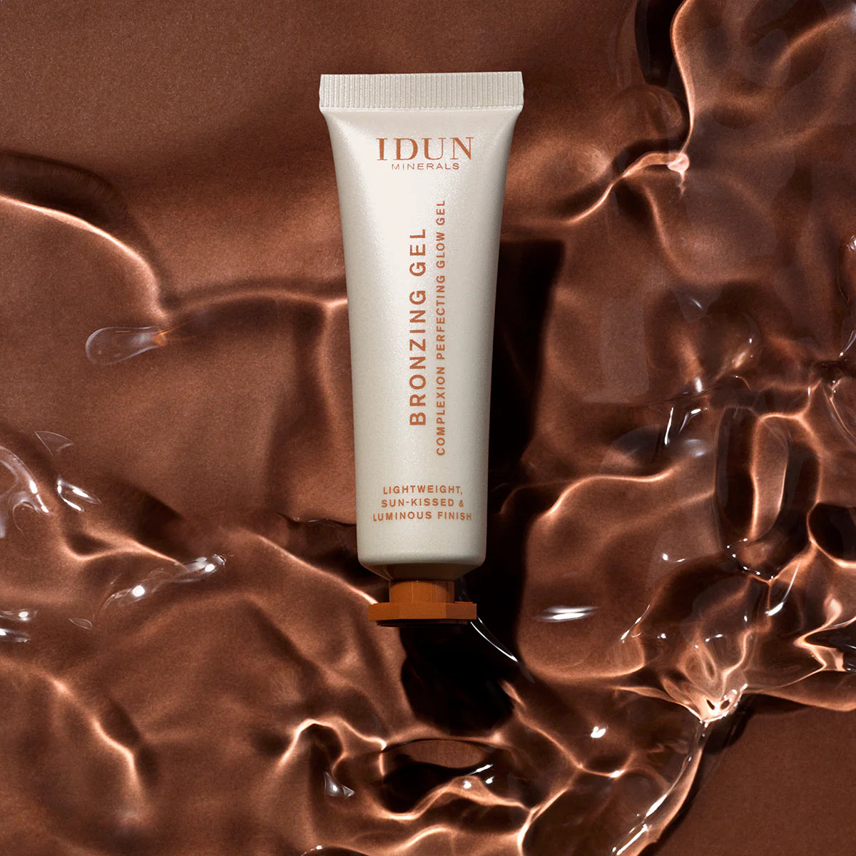 IDUN MINERALS | Bronzing gel | Andlit| Golden hour | Sunset