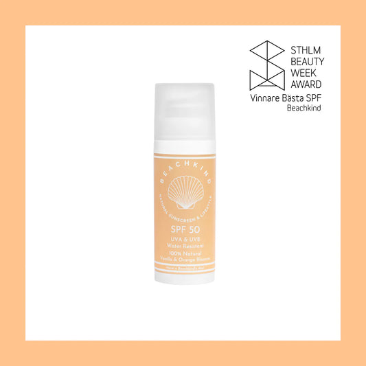 Sólarvörn | Beachkind Natural Sunscreen SPF 50 | 50 ml