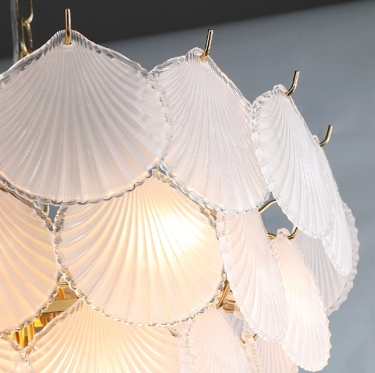 SEKLET| Solange shell chandelier 60 cm