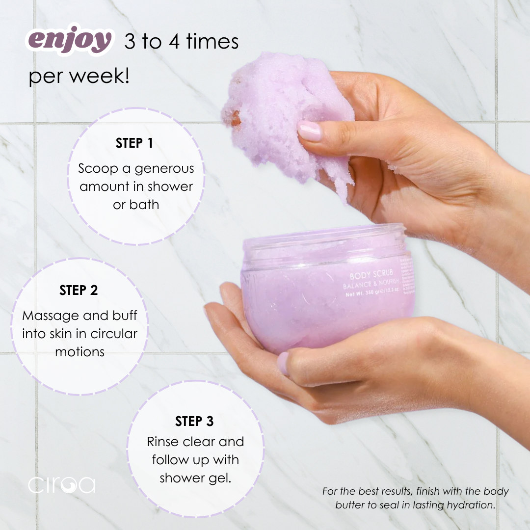 Ciroa Beauty | Líkamsskrúbbur |  Bláber og manuka hunang | FORSALA | Væntanlegt 20. Des (með fyrirvara) |