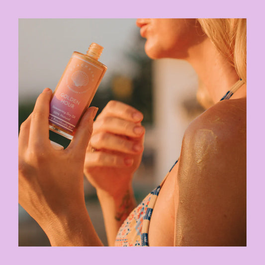 Líkamsolía | Beachkind Golden Hour Shimmering Oil | 100 ml