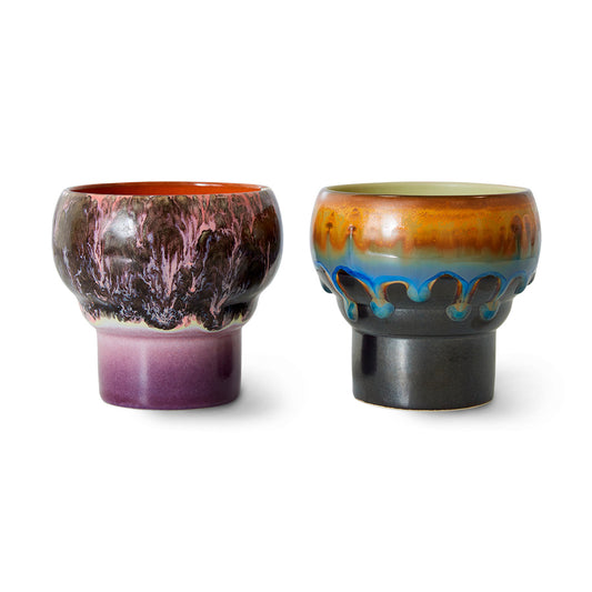 FORSALA| Lendir 29. Maí | HKLIVING | 70s ceramics | Lungo | 2 saman