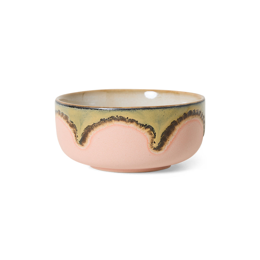 FORSALA | Lendir 29. Maí | HKLIVING | 70s Ceramics | Skál | Gem