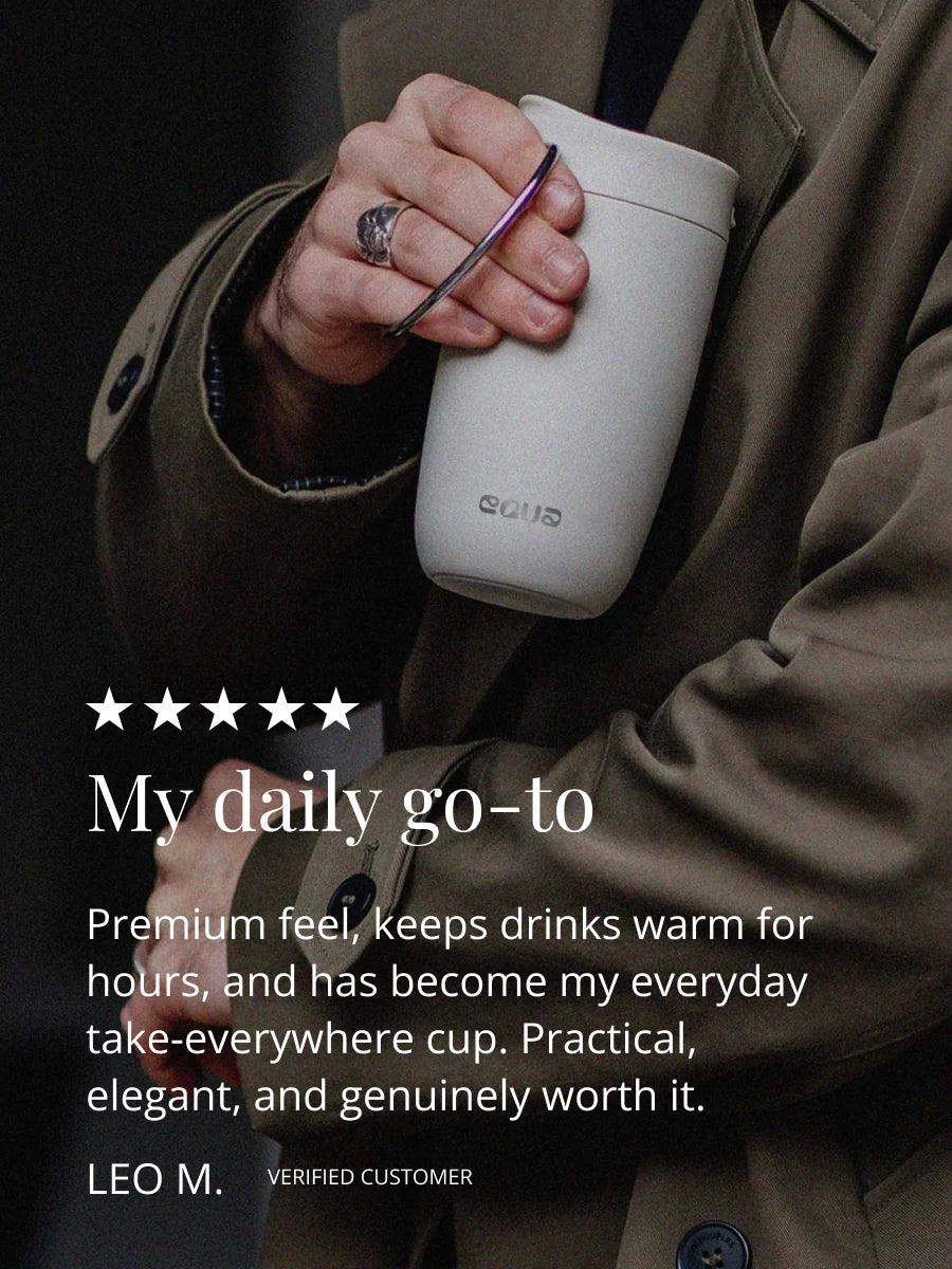 EQUA | Coffee Cup | | 300 ml | Black