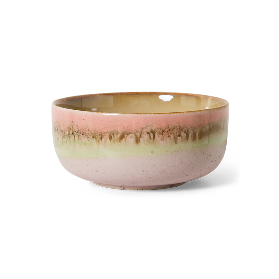 FORSALA | Lendir 29. Maí | HKLIVING | 70s Ceramics | Skál | Glaze