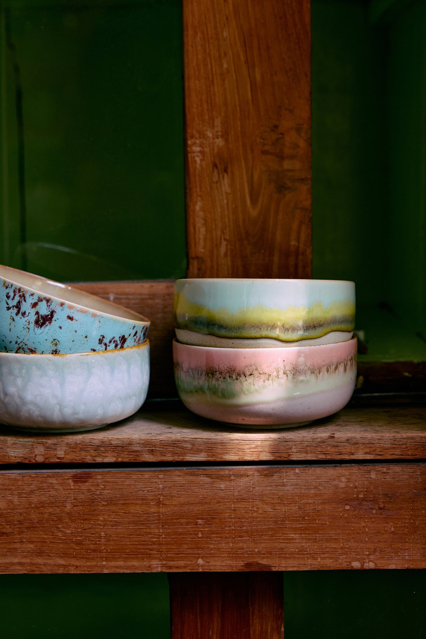 FORSALA | Lendir 29. Maí | HKLIVING | 70s Ceramics | Skál | Glaze