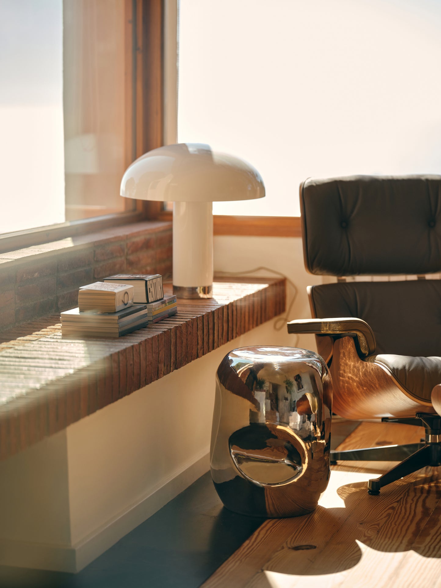 HKLIVING | Currents | Króm hliðarborð