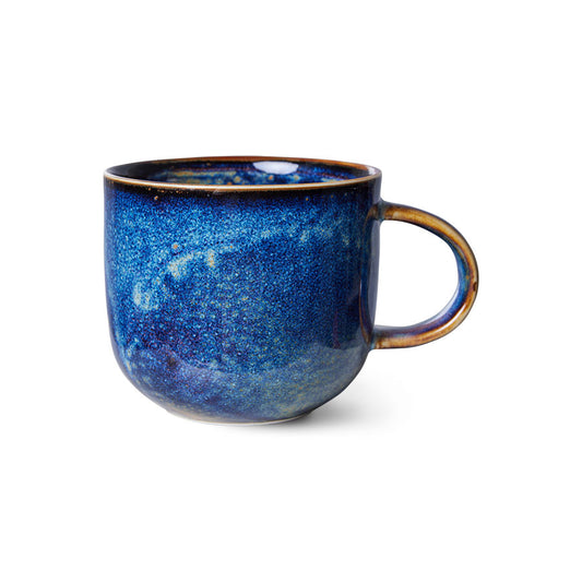 HKLIVING | 70s ceramics | Kaffibolli | Rustic blue