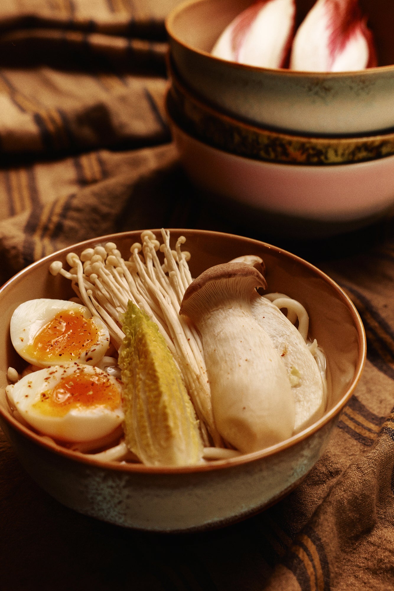 HKLIVING | 70s Ceramics | Ramen Skálar 2 stk | Verge