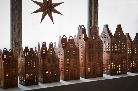 AFFARI OF SWEDEN | Stjarna | brún og hvít | Lítil