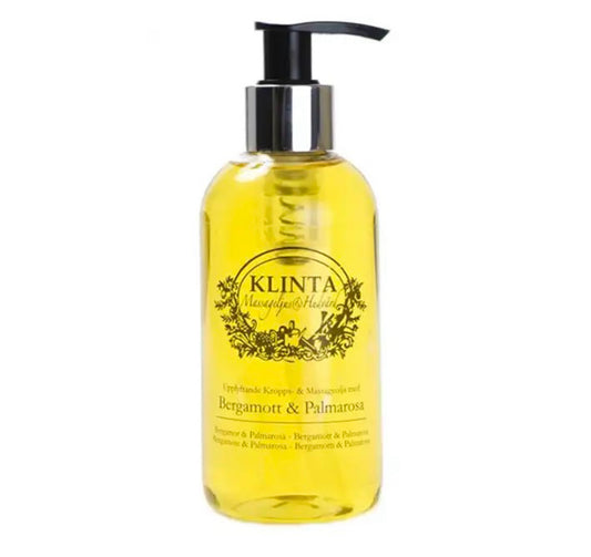 Klinta | Nudd og líkamsolía | Bergamot & Palmarsosa