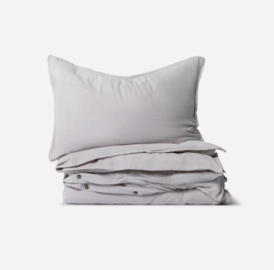 APPRECIATE THE DETAILS | Muslin Cotton | Grey latte | Sængurverasett