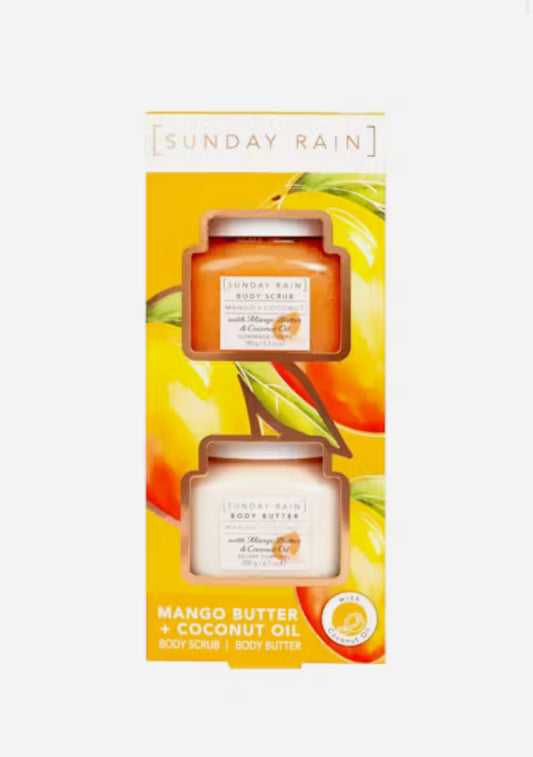 Gjafasett| Sunday Rain | Mango and coconut Duo