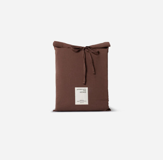 APPRECIATE THE DETAILS | Washed Cotton | Moccha | Sængurverasett