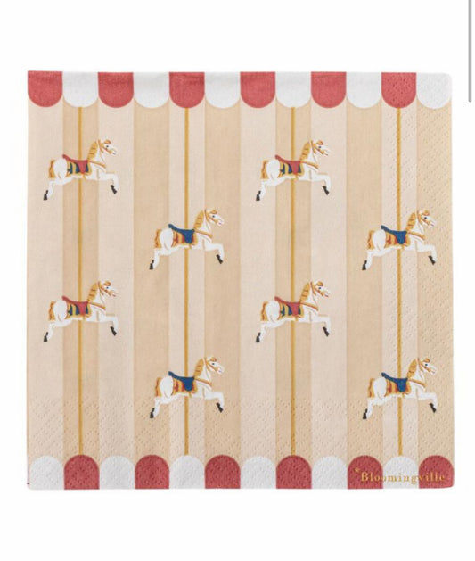 Servíettur | Merry go round | 16stk