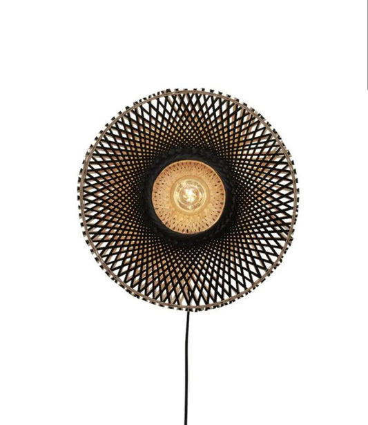 GOOD&MOJO | Veggljós |  Kalimantan 44cm | Svart