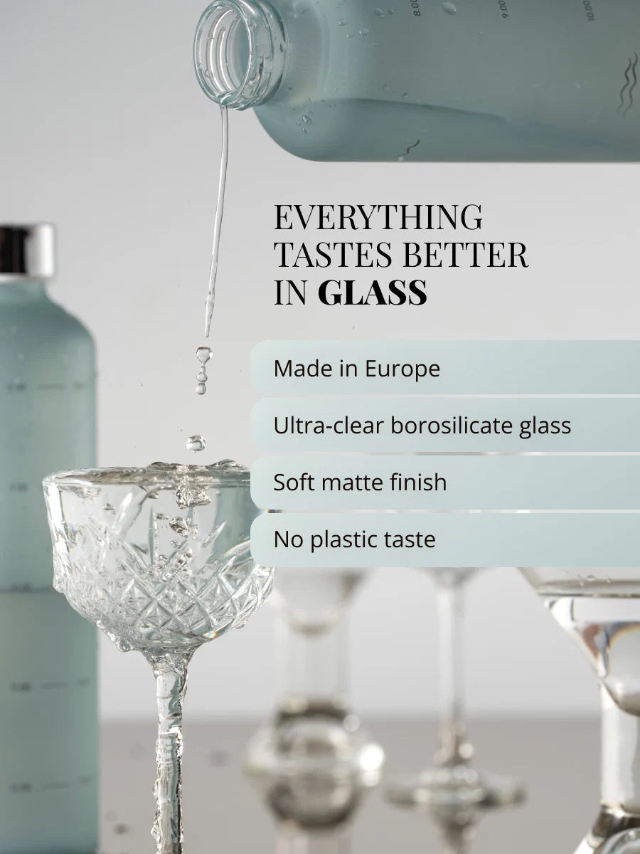 EQUA | Glerflaska | 750 ml | Water O'clock