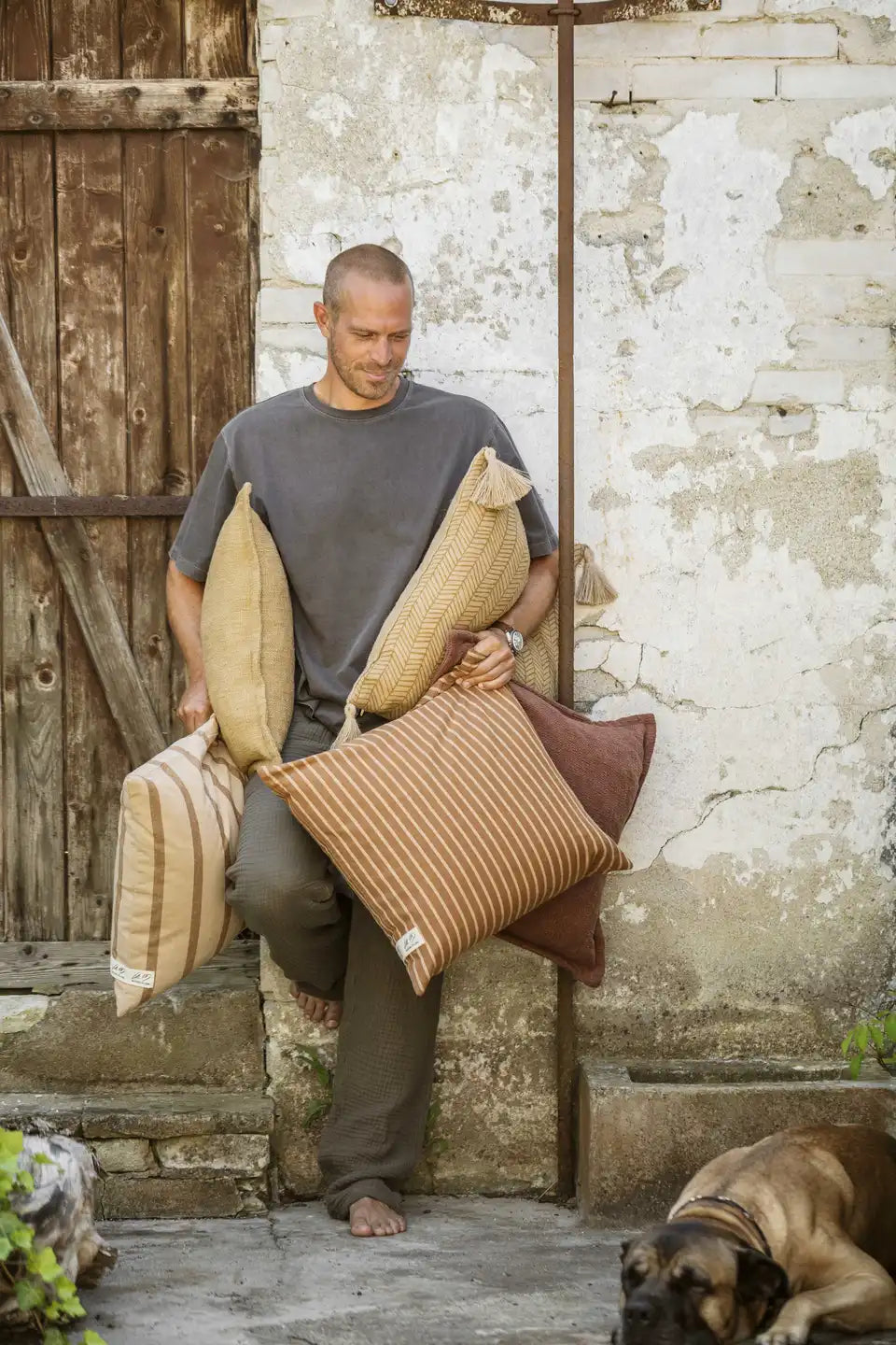 Gustav Ovland | Romano | Púðaver | Beige