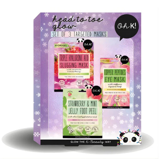Gjafasett | Oh K! Head to Toe Glow