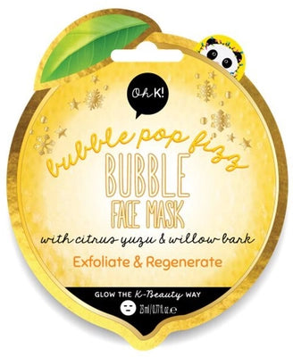 OH K! | ANDLITSMASKI | Bubble Pop Fizz Face Mask