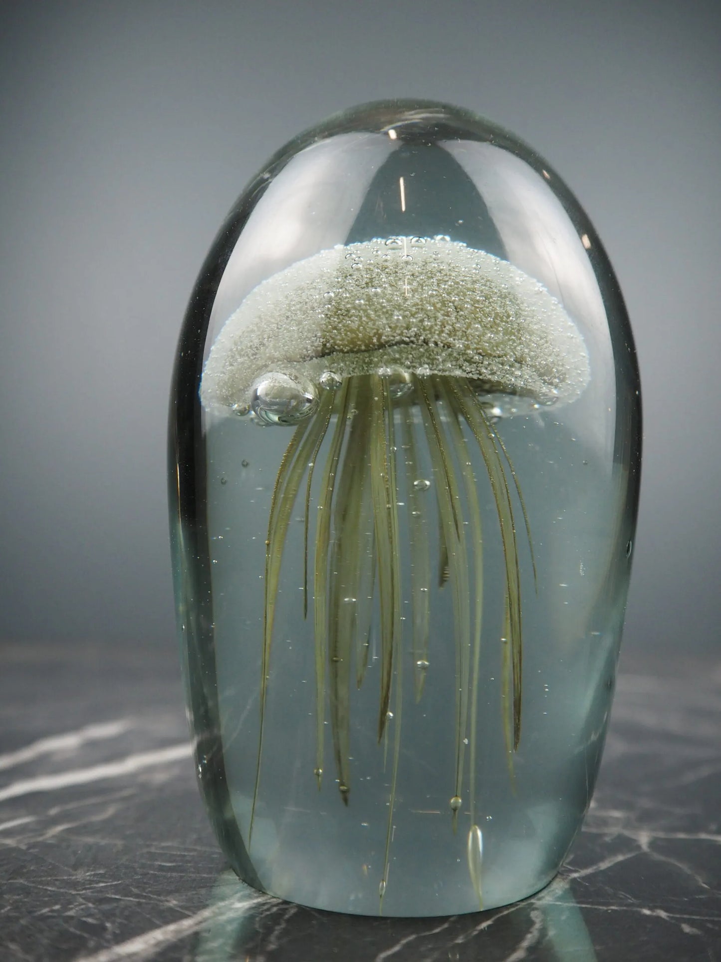 SEKLET | Jellyfish glass nature brown 12 cm
