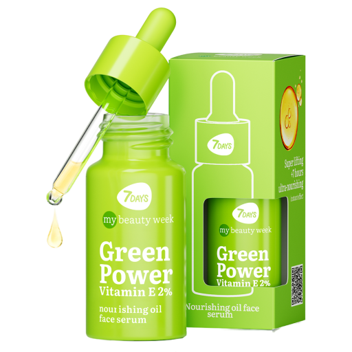 7DAYS | Green Power Vitamin E| Andlitsserum | E-vítamín