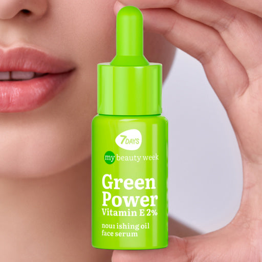 7DAYS | Green Power Vitamin E| Andlitsserum | E-vítamín