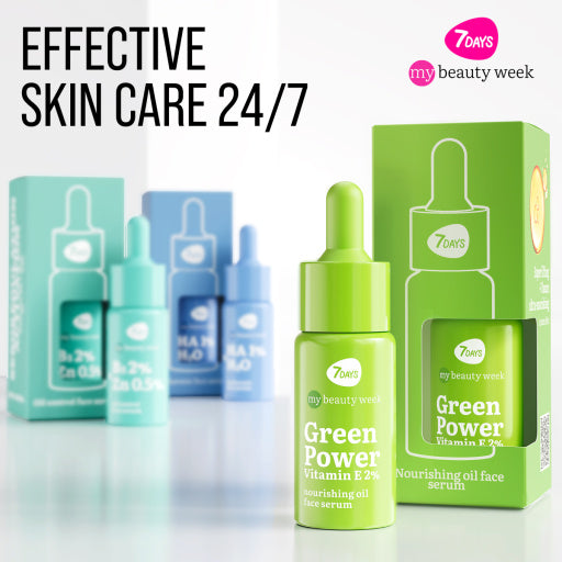 7DAYS | Green Power Vitamin E| Andlitsserum | E-vítamín