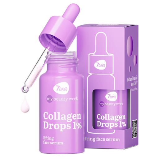 7DAYS | Collagen Drops 1% | Andlitsserum Olía | Collagen