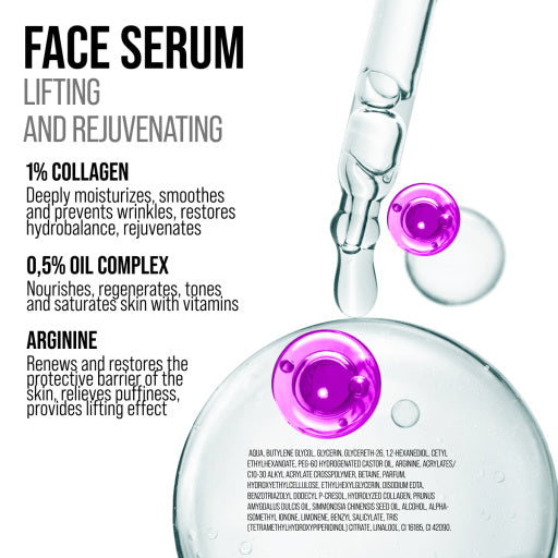 7DAYS | Collagen Drops 1% | Andlitsserum Olía | Collagen