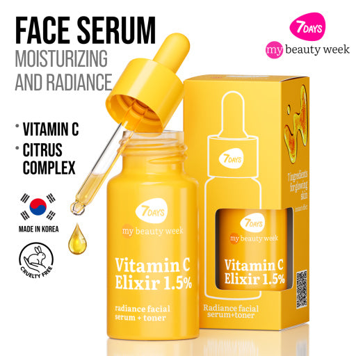 7DAYS | Vitamin C Elixir 2,5% | Serum Olía | Rakagefandi