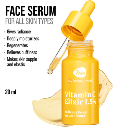 7DAYS | Vitamin C Elixir 2,5% | Serum Olía | Rakagefandi