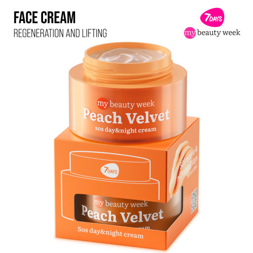 7DAYS | Peach Velbet | Andlitskrem | Nærandi SOS
