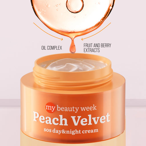 7DAYS | Peach Velbet | Andlitskrem | Nærandi SOS